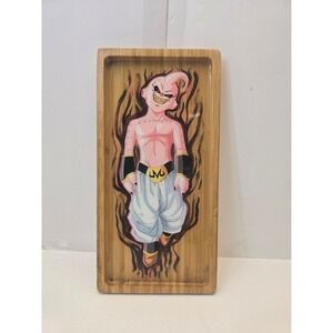 Custom BambooMN Tray with Anime Character Art 12" x 7" Bamboo Wood